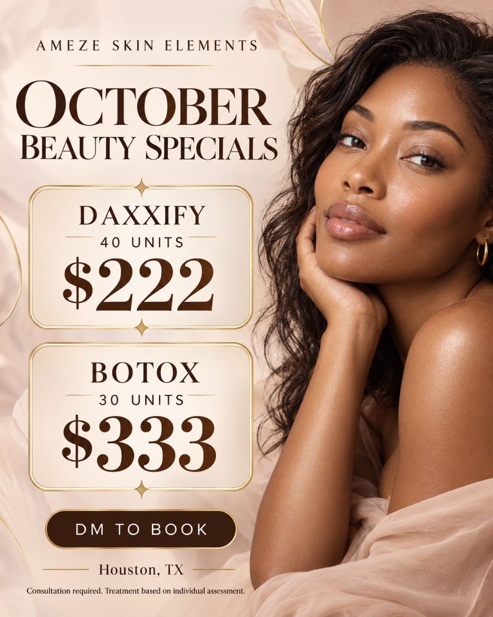 October Fall Beauty Month flyer
